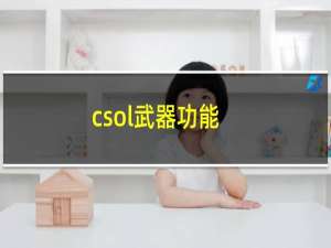 csol武器功能