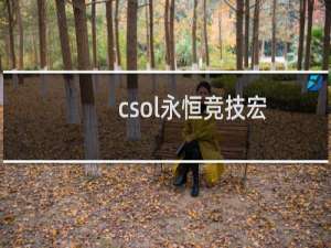 csol永恒竞技宏