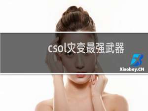 csol灾变最强武器