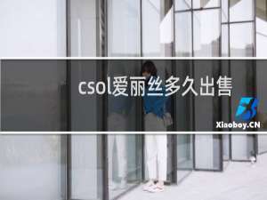 csol爱丽丝多久出售