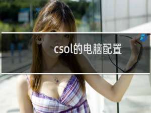 csol的电脑配置