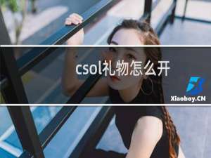 csol礼物怎么开