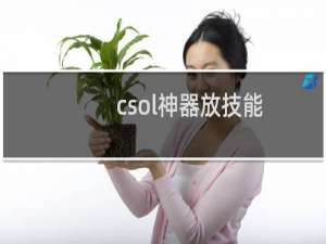 csol神器放技能