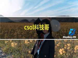 csol科技哥