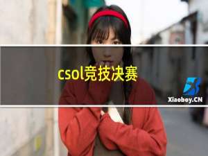 csol竞技决赛