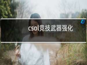 csol竞技武器强化