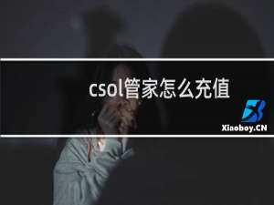 csol管家怎么充值