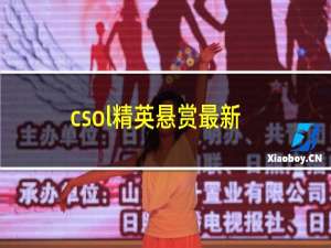 csol精英悬赏最新