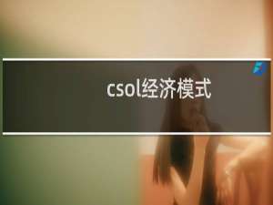 csol经济模式
