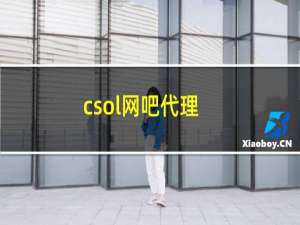 csol网吧代理