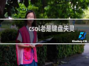 csol老是键盘失灵