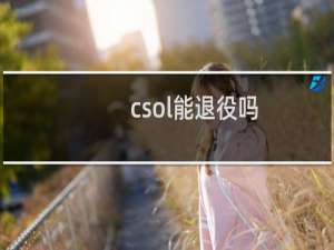 csol能退役吗