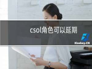 csol角色可以延期