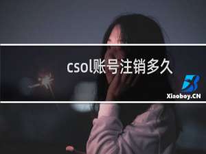 csol账号注销多久