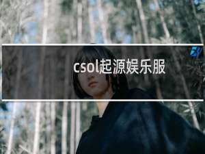 csol起源娱乐服