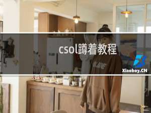 csol蹲着教程