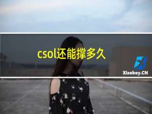 csol还能撑多久