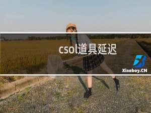 csol道具延迟