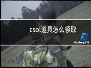 csol道具怎么领取
