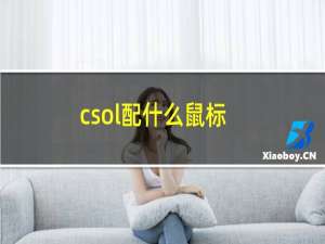 csol配什么鼠标