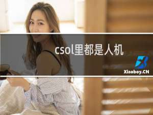 csol里都是人机