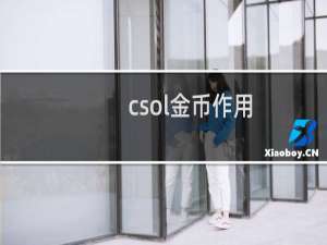 csol金币作用