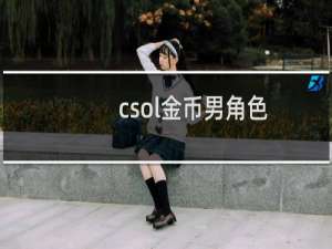 csol金币男角色