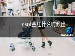 csol金红什么时候出
