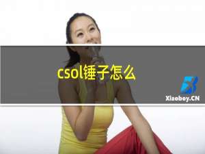 csol锤子怎么