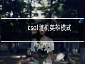 csol随机英雄模式