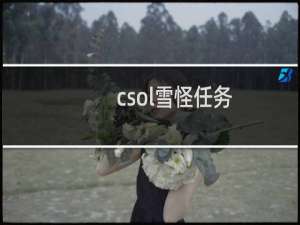 csol雪怪任务