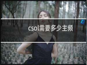 csol需要多少主频