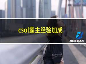 csol霸主经验加成