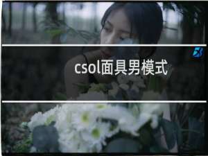 csol面具男模式