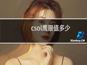 csol鹰眼值多少