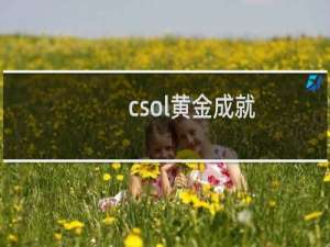 csol黄金成就