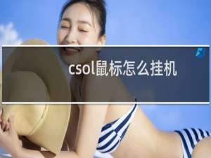 csol鼠标怎么挂机