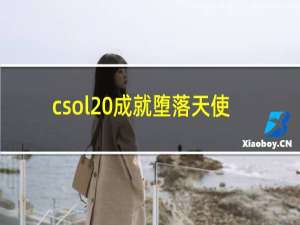 csol 成就堕落天使