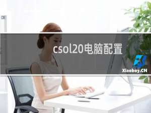 csol 电脑配置