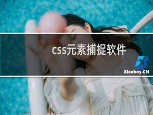 css元素捕捉软件