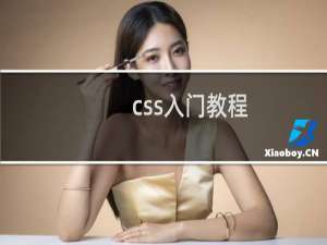 css入门教程