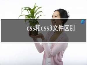 css和css3文件区别