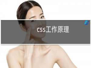 css工作原理