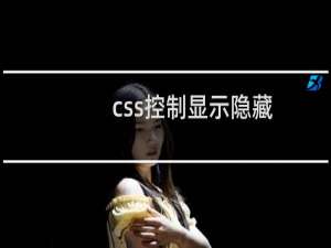 css控制显示隐藏