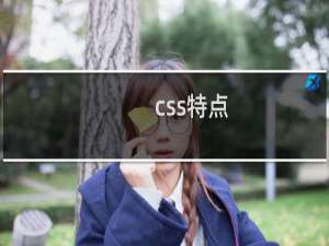 css特点