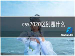 css  区别是什么
