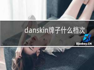 danskin牌子什么档次