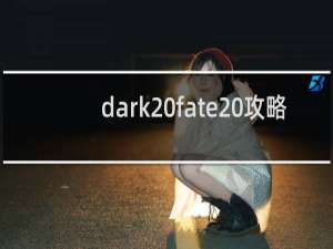 dark fate 攻略