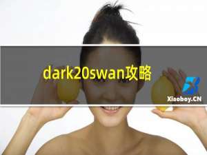 dark swan攻略