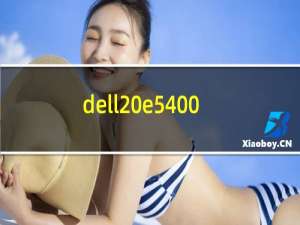 dell e5400配置（dell e5400）